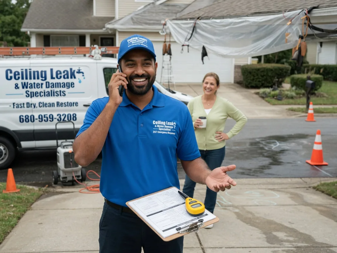 Ceiling Leak Cleanup Montezuma Creek, UT FAQs